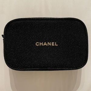 Chanel makeup bag
